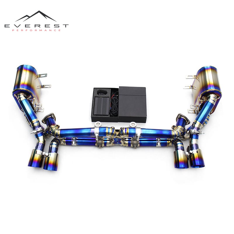Valvetronic Catback Exhaustfor Porsche 911 997.1/997.2 Carrera 4S 3.6L/3.8L 2004-2012 Titanium Exhaust Pipe Muffler