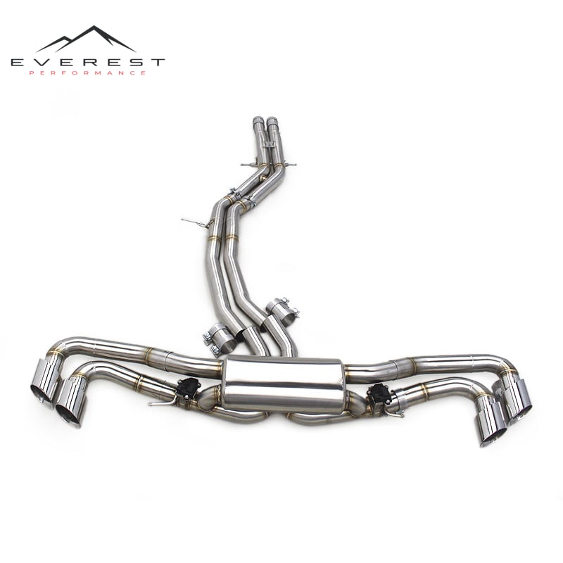 Custom Catback Exhaust for Lamborghini URUS 4.0 2018-2023 Escape Stainless Steel with Valve Control Exhaust Muffler Pipe