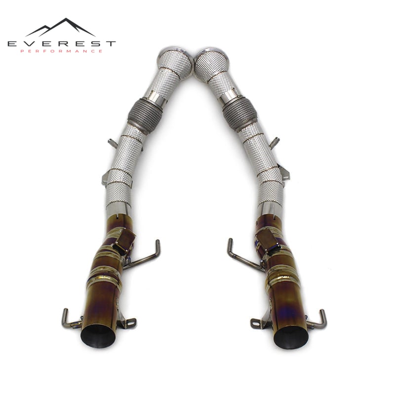 Valved Sport Exhaust System for Ferrari SF90 RACE F1 3.9T V8 2019-2023 Titanium Exhasut Pipes Valved Titanium Exhaust System