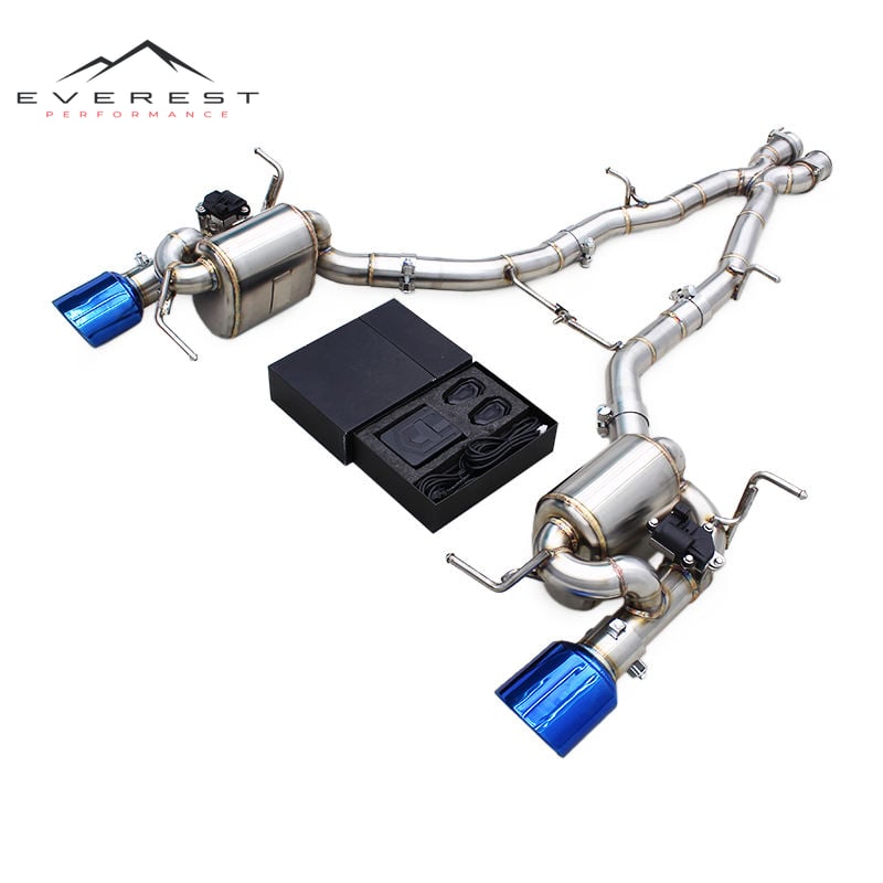 Catback Exhaust for Mercedes-Benz SLK280/SLK300/SLK350 R171 3.0L/3.5L 2004-2011 Stainless Steel Exhaust Pipe System