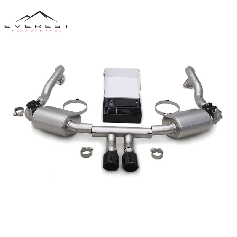 Catback Exhaust Pipe for Porsche 981 Boxster/Cayman 2.7/3.4 2012-2015 Auto Engine Parts Car Valvetronics Muffler