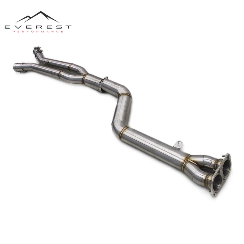 Exhaust Mid Pipe for BMW X3M/X4M F97/F98 3.0T 2019-2023 Without Resonators Stainless Steel Equal Length Pipe Exhaust System