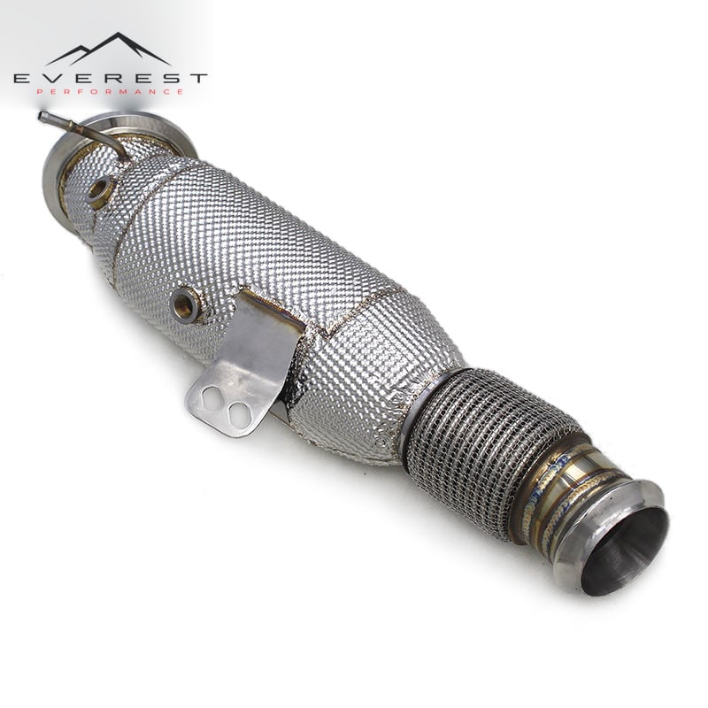 Performance Catalyst Downpipe for BMW M240/M240i F22/G42 3.0T 2017-2023 High Flow Catted Exhaust Downpipe