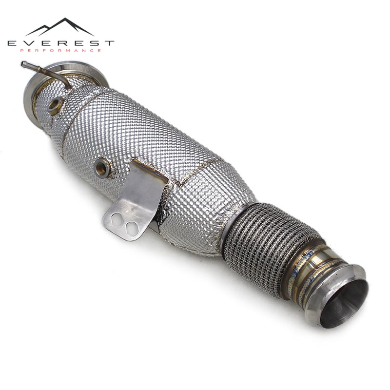 Performance Catalyst Downpipe for BMW M240/M240i F22/G42 3.0T 2017-2023 High Flow Catted Exhaust Downpipe