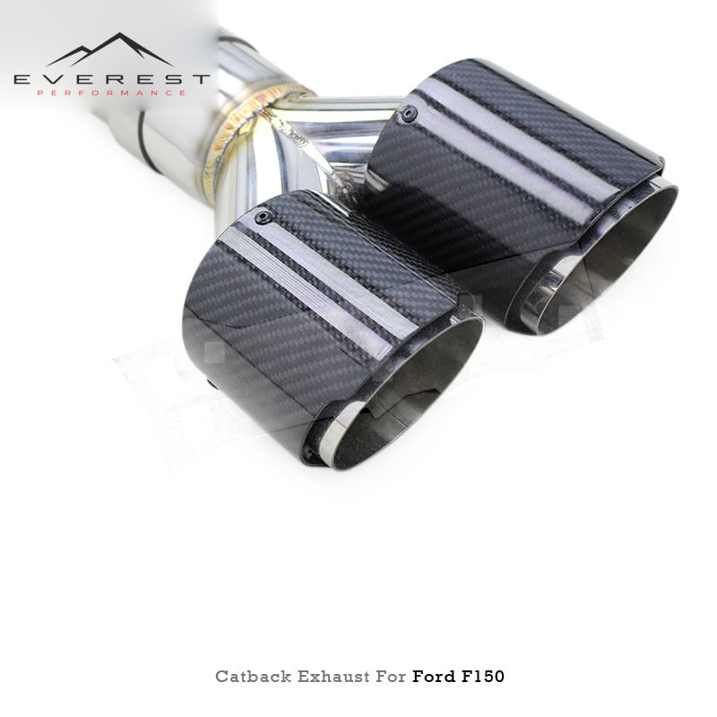 SS304L Exhaust Pipe System for Ford F150 3.5T 2015-2019 Sport Valvetronic Catback Exhaust With Independent Controller
