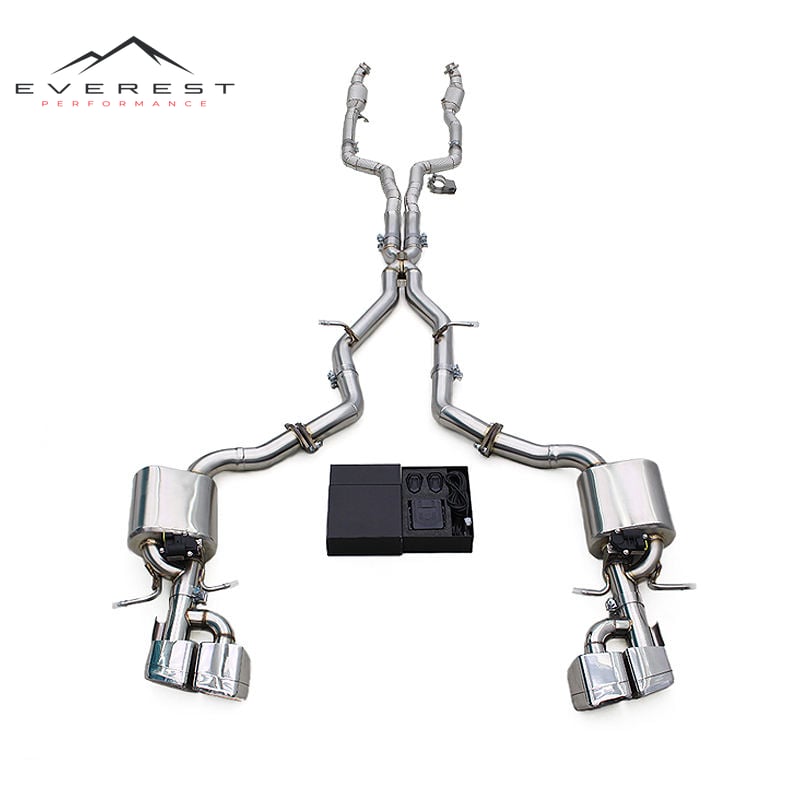 Valetronic Catback Exhaust for Mercedes-Benz E63/E63S W212 C218 AMG 2007-2016 Stainless Steel full Exhaust