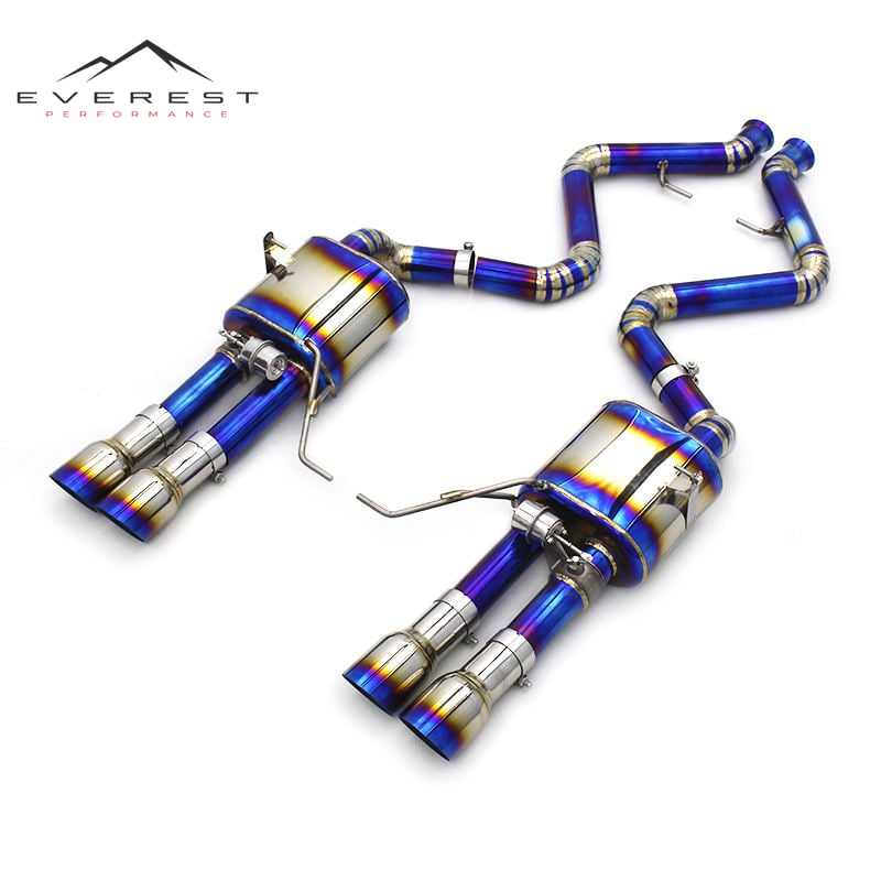 Vacuum Valve Exhaust System for BMW M3 E90/E92/E93 4.0L 2008-2013 Titanium Catback Muffler Modified Sound