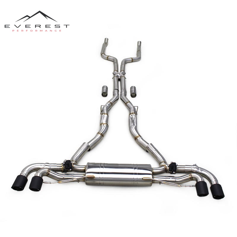 Catback Exhaust for BMW X5 M50i 4.4TT 2019-2024 Escape Stainless Steel Pipe With Valved Exhaust System