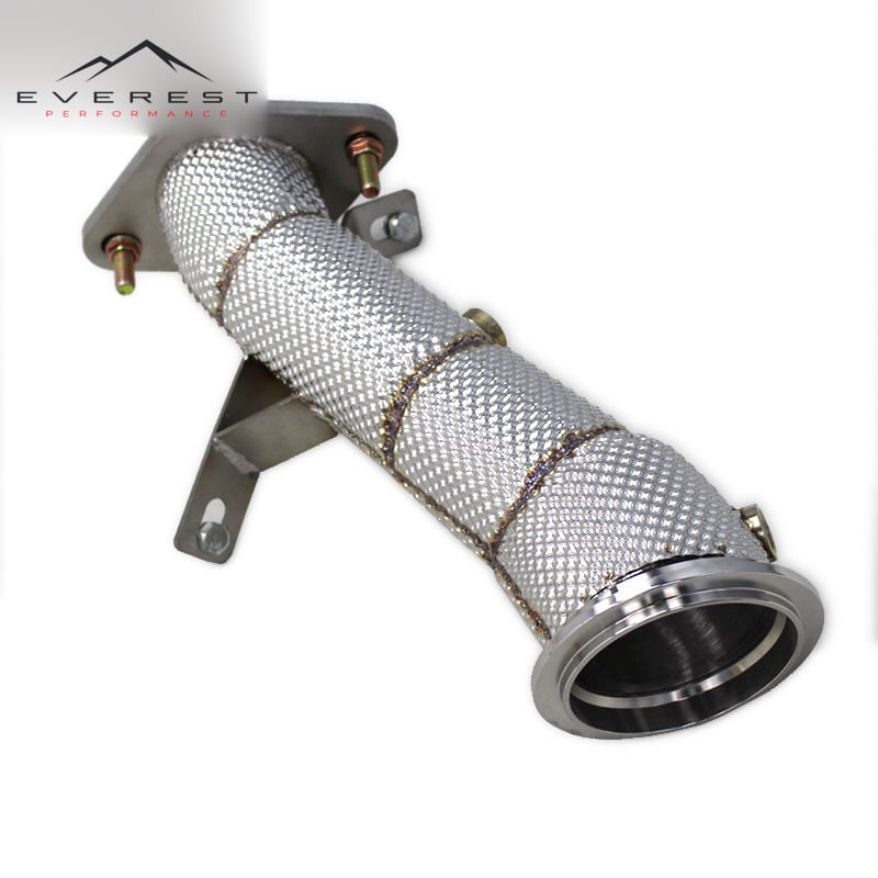 Free Downpipe for Cadillac CT4 2.0T (2019-2023)SUS304 Heat Shield Straight Downpipe