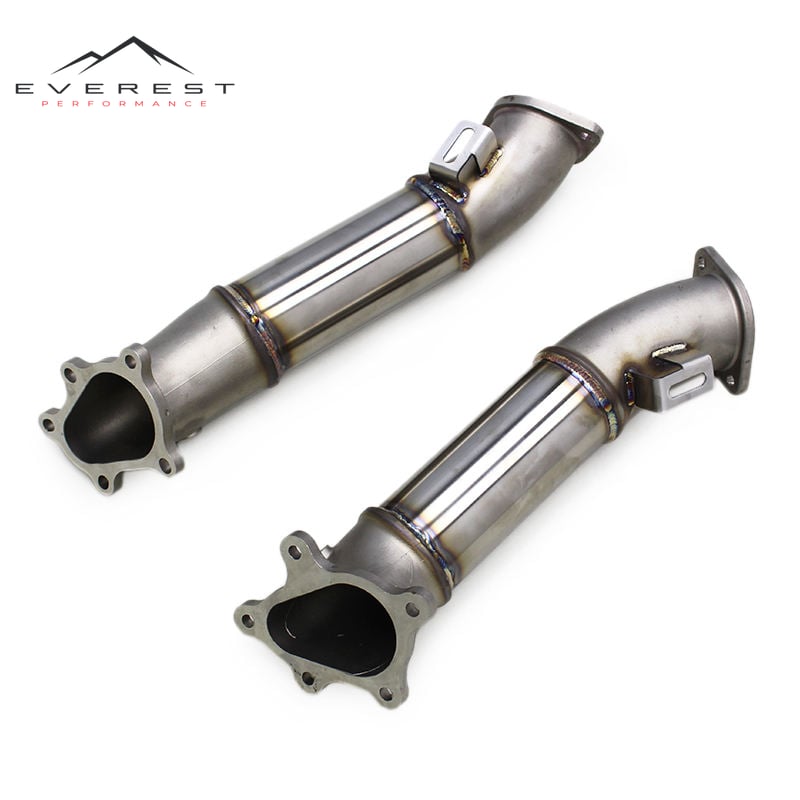 Exhaust Downpipe for Nissan GTR/GT-R 3.8TT 2008-2023 Stainless Steel Front Tube Racing Car Exhaust Pipes