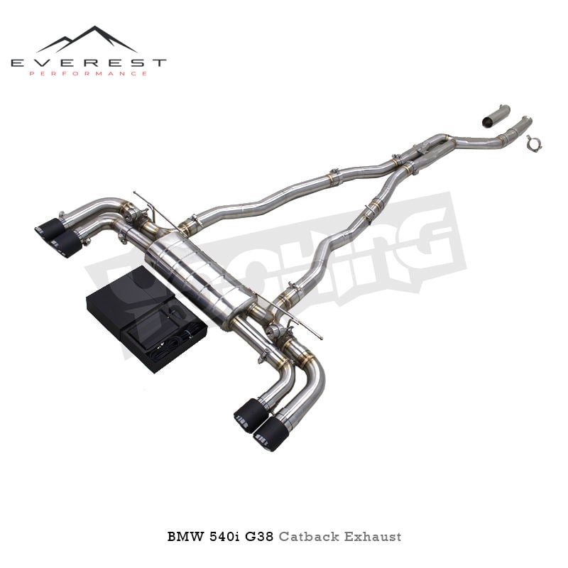 SS304L Exhaust Pipe System for BMW 540i 530 530i 3.0T/2.0T 2017-2023 High-quality Vacuum Valves Catback Exhaust