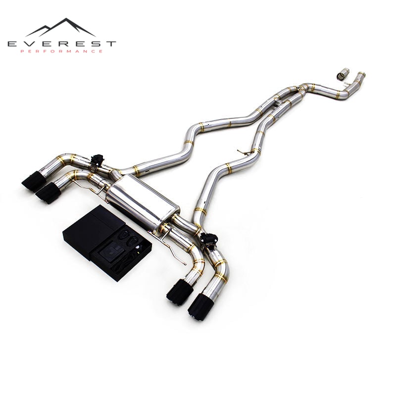Auto valvetronic exhaust Catback Exhaust Pipes System for BMW M340i/M340 3.0T turning Stainless Steel Exhaust Muffler With OPF