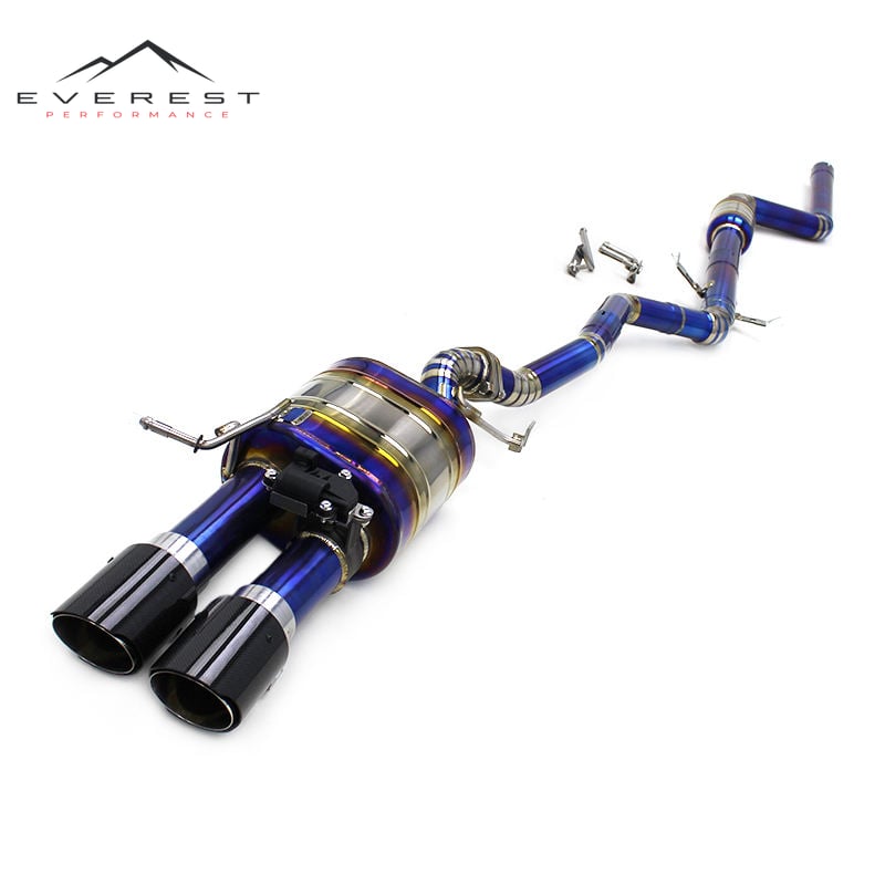 Catback Exhaust for BMW Z4 E89 2.0T 2009-2017 Titanium Single Pipe Muffler Valvetronic Exhaust System