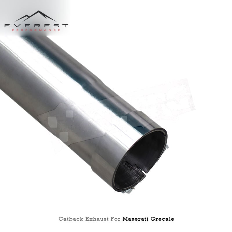 SUS304 Performance Car Valvetronic Catback Exhaust Pipes for Maserati Grecale 2.0T 2023+ with Valved Muffler Control