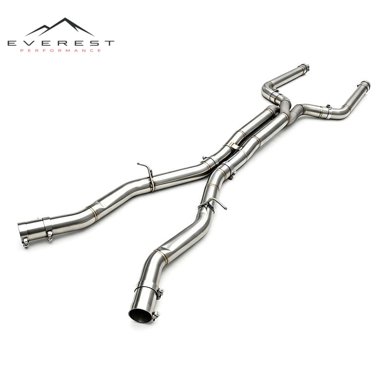 Mid/Middle Pipe with Z Pipe for BMW M5 F90 4.4TT 2018-2023 Racing Stainless Steel Exhaust Pipes