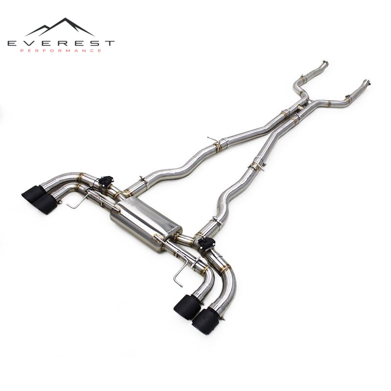 Catback Exhaust for BMW M550 M550i G30 N63 4.4TT 2017-2022 Stainless Steel Exhaust Pipe Electronic Valve Exhaust System