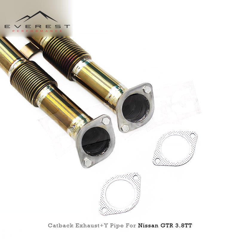 Titanium Exhaust Pipe System for Nissan GTR/GT-R R35 2008-2023 3.8TT High-quality Electronic Valve Catback Exhaust