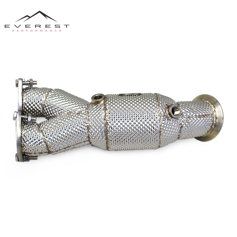 High Performance Stainless Steel High Flow Catted Exhaust Downpipe for BMW 335i E90/E92/E93 3.0T N55 2009-2013