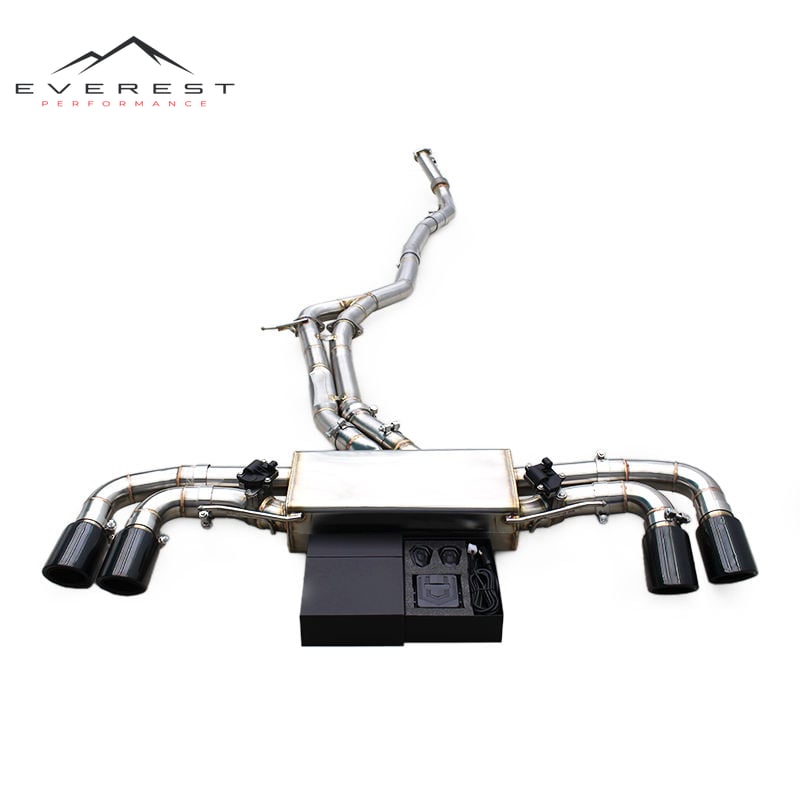 Exhaust Pipe System for Porsche Cayenne E3 9Y0 3.0 2019-2024 Racing Stainless Steel Exhaust Pipe Muffler Valve Control