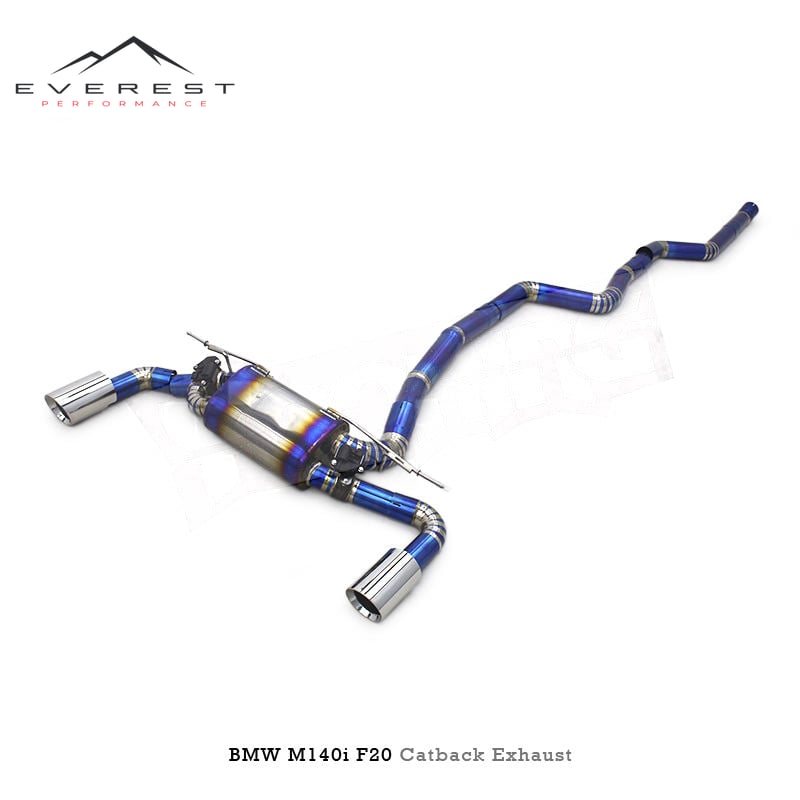 Titanium Exhaust Pipe System for BMW M140i B58 3.0T 2017-2023 With Electronic Valve Independent Controller Catback