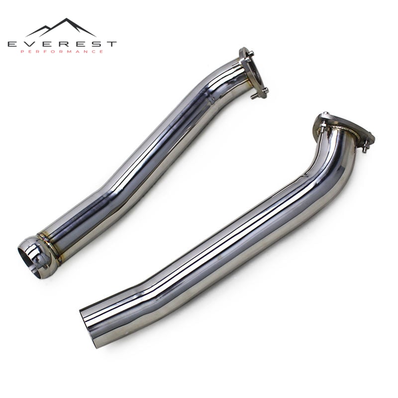 Custom Exhaust Header Straight Downpipe for Aston Martin V8 Vantage 4.7 2009-2022 Escape Free Flow Pipe SS304 Exhaust Muffler
