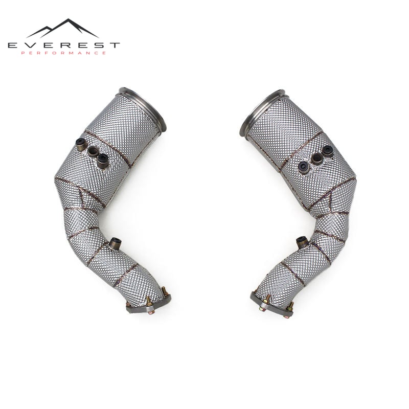 Race Straight Downpipe for Lamborghini URUS 4.0 2018-2019 Stainless Steel Exhaust Headers Pipe Free Flow Race Exhaust