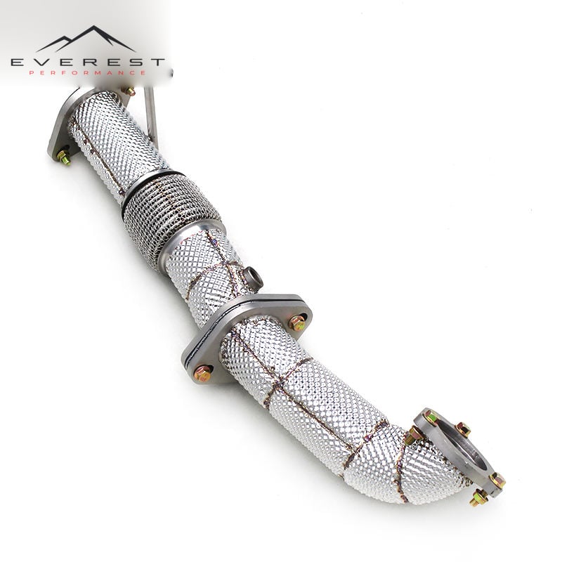 Downpipe With Heat Shield for Hyundai Veloster 1.6/1.6T 2012-2019 Stainless Steel Exhaust Pipes Header
