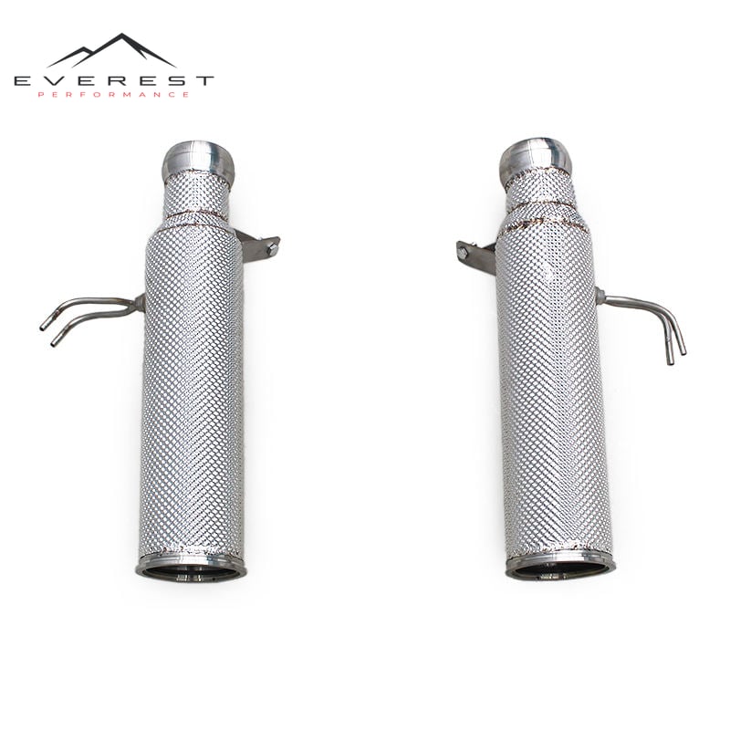 Sport Cat Downspout for Mclaren Artura 3.0T Spider 2023-2024 High Flow Exhaust Pipes With Heat Shield