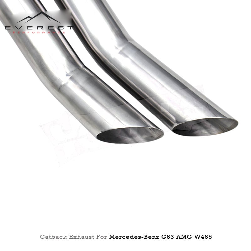 Valved Sport Catback Exhaust System for Mercedes-Benz G63 AMG W465 2025+ Stainless Steel Muffler Pipes with Valve
