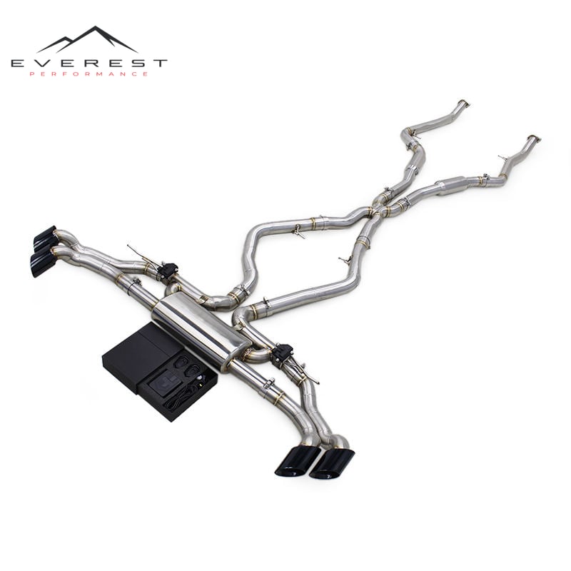 SUS304Exhaust Pipe System for BMW X5 F15 M50i 4.4T 2014-2018 Valvetronic Muffler with Electronic Valve Control System