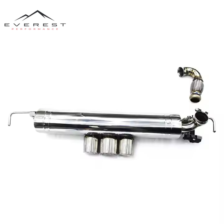 Stainless Steel Exhaust Pipes for SMART W453 1.0/0.9T 2015-2021 Catback Muffler Valvetronic With Remote Control
