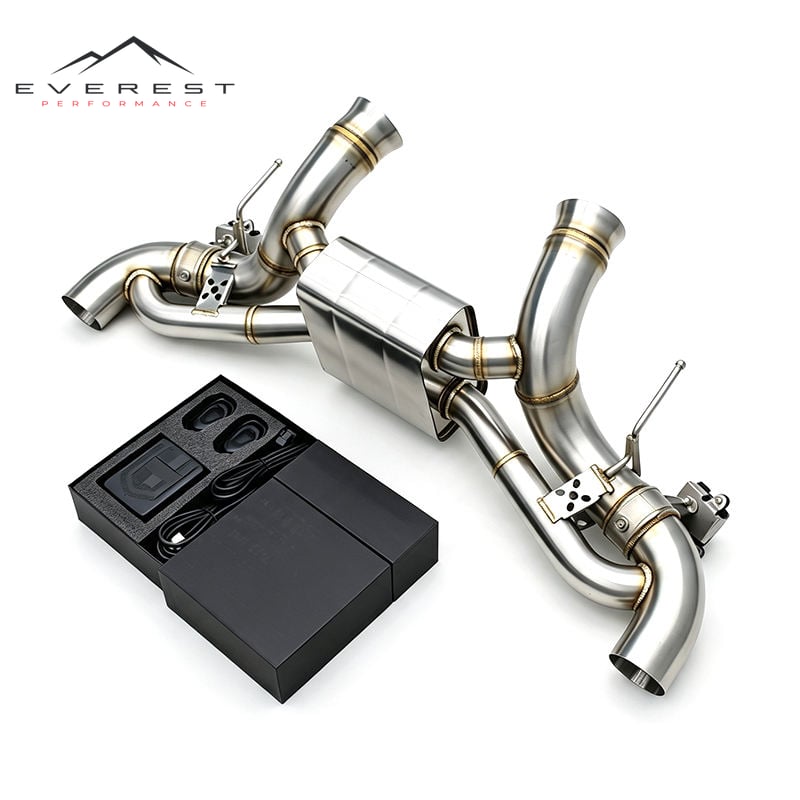 SS304L Exhaust Pipe System for Mclaren GT 4.0T 2019-2023 Racing High Performance Valvetronic Valve Catback Exhaust