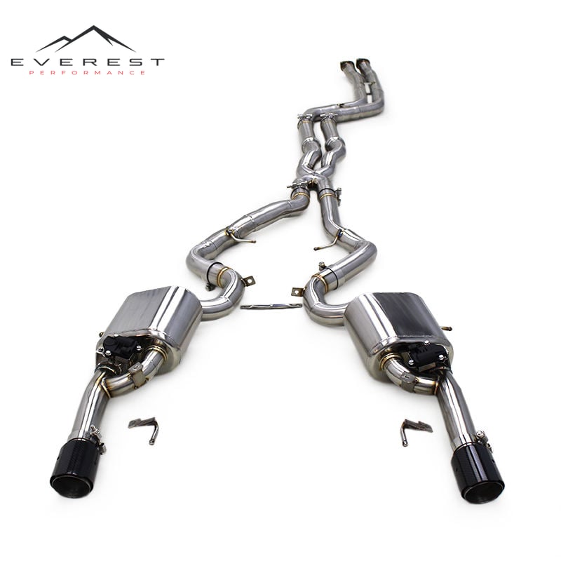 Tuning Catback Exhaust System for BMW 335/335i E90/E92/E93 N55 3.0T 2009-2013 Muffler Exhaust Pipe Stainless Steel Escape