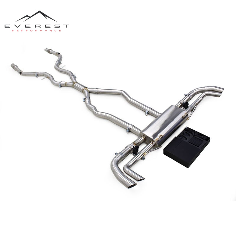 Valvetronic Catback for Mercedes-Benz GLS63 AMG 4.0TT X167 2019+ Stainless Steel Muffler Exhaust Pipe With Remote Controller