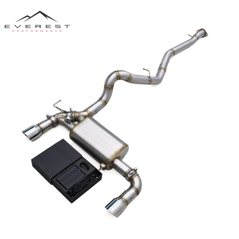 Catback Exhaust System for Ford Bronco L4 2.3T/2.7L 2024-2025 Racing Stainless Steel Exhaust Pipe Muffler with Valve