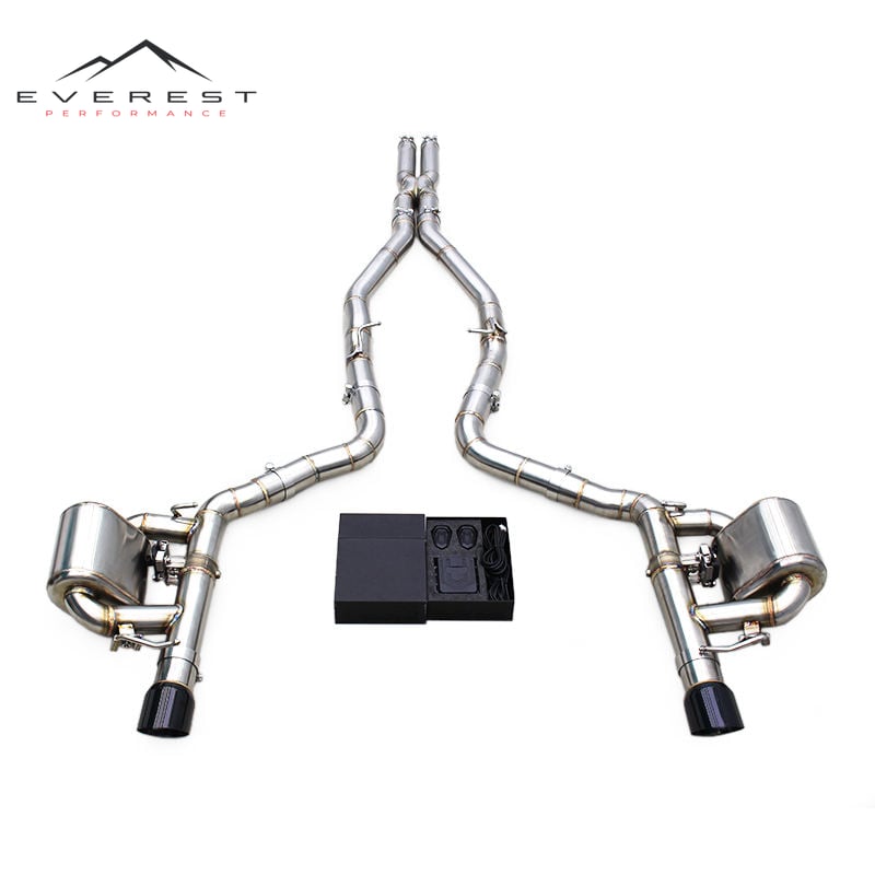 SS304 Exhaust Pipe System for Dodge Charger/Challenger V8 5.7L 2009-2014 High Quality Valvetronic Catback Exhaust