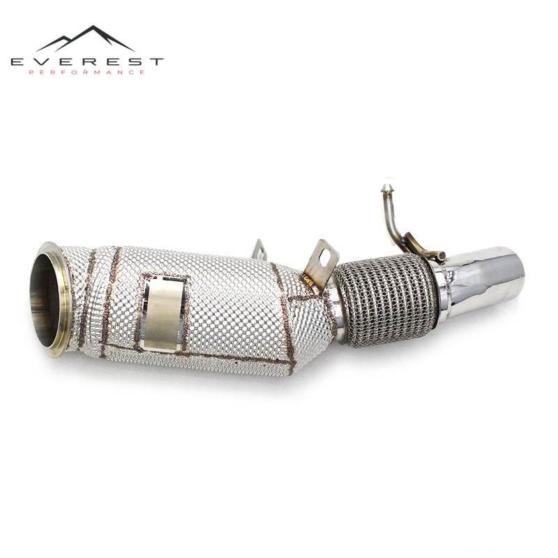 Price Downpipe for BMW X3 X4 B48 Stainless Pipes Exhaust Converter with Heat Shield