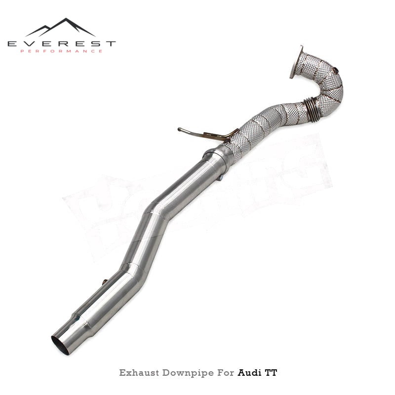 Stainless Steel Exhaust Pipe for Audi TT MK1 Type 8N 1.8T 1998-2006 Heat Shield Free Flow Exhaust Pipes Exhaust System