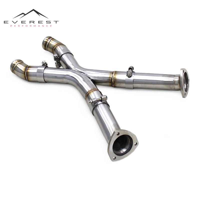 Exhaust Front Tube X-Pipe for Aston Martin DB9 Vantage Zagato Rapide 6.0 V12