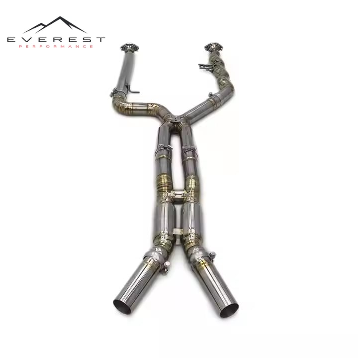 Performance Titanium Midpipe for BMW M3/M4 G80/G82 3.0T 2021-2023 Equal Length Pipe