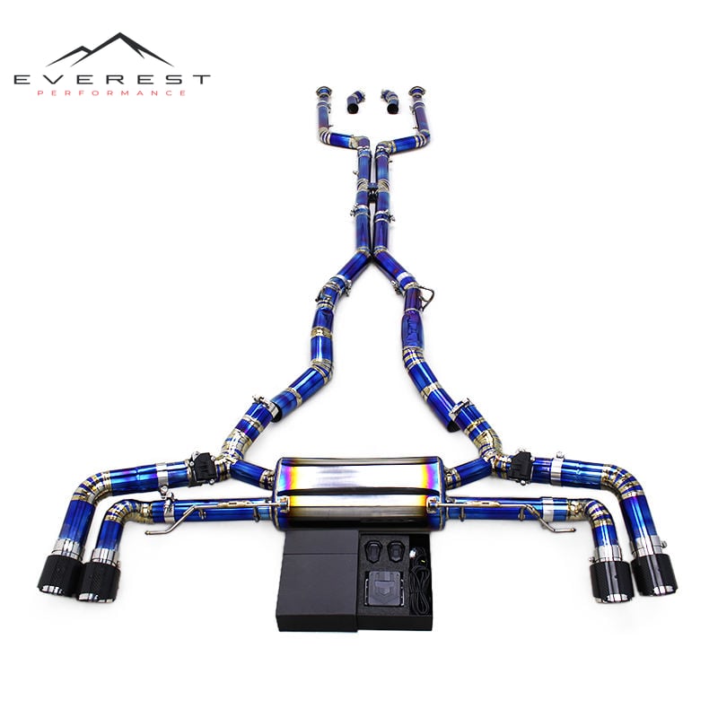 Valvetronic Exhaust System for BMW X7 M60i 4.4TT (2023-2024) Titanium Pipes