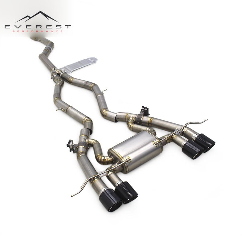 Titanium Exhaust Pipes for BMW M3/M4 G80/G82/G8X 3.0T 2021-2023 Catback Muffler Valvetronic Enhanced Power