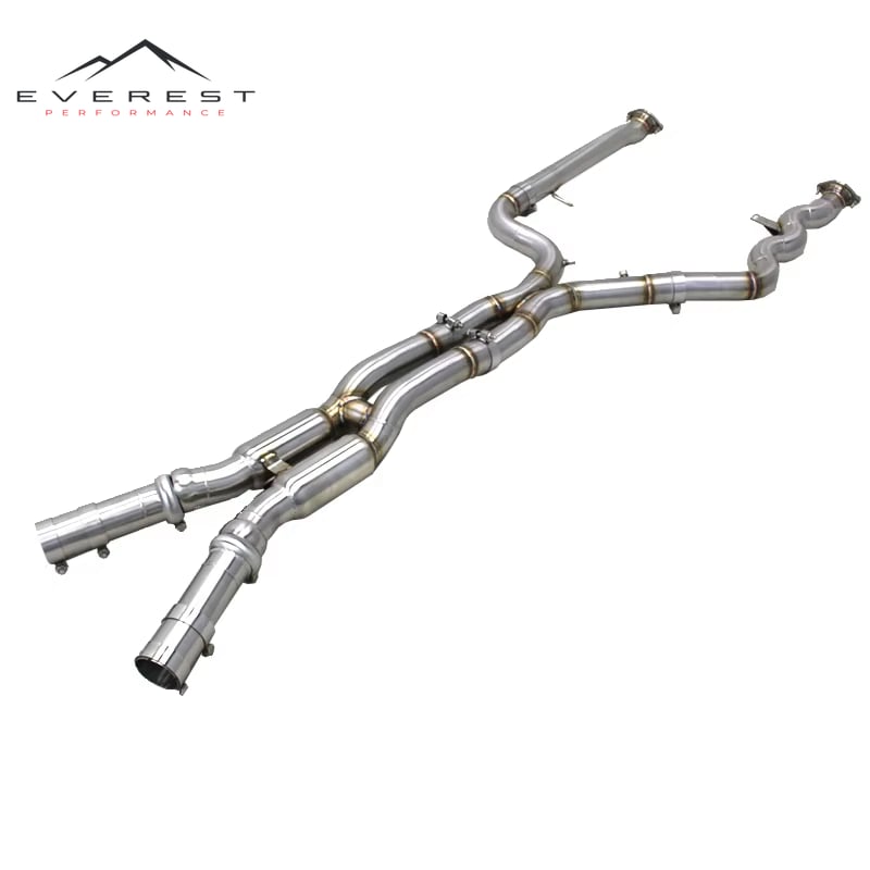Custom Exhaust Equal Length Midpipe for BMW M3 G80/G82 3.0T 2021-2022 Racing Sport Car Parts SS304 Pipe Exhaust Muffler System