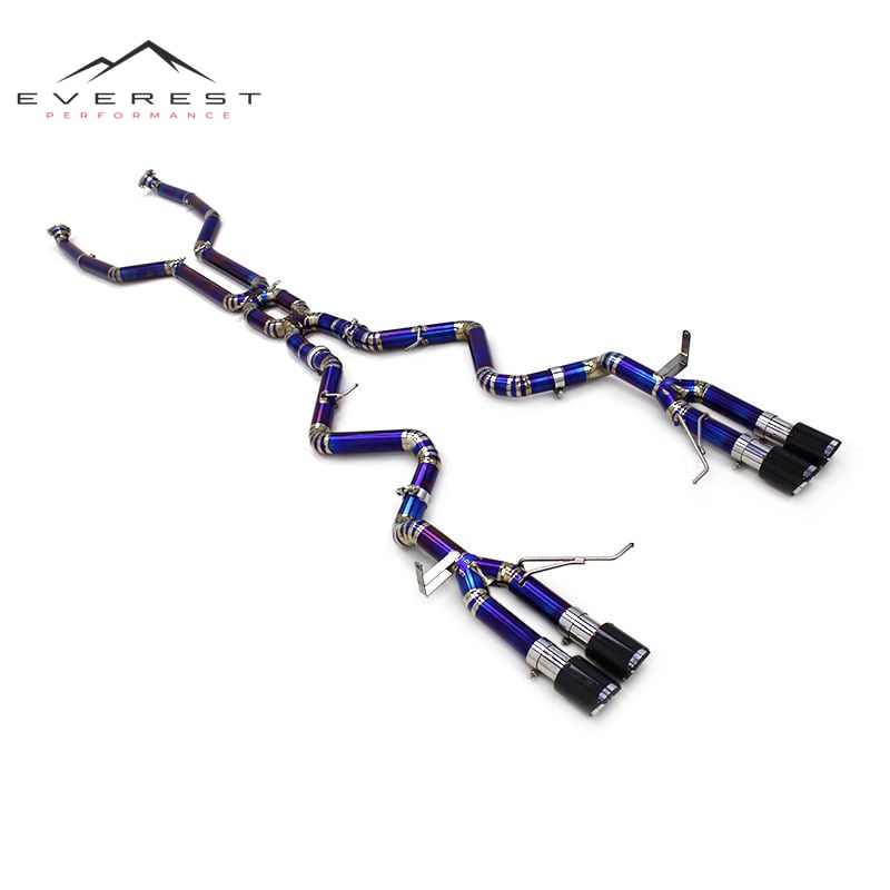 Titanium Exhaust Pipes for BMW M3 E90/E92/E93 4.0L 2007-2013 Catback Muffler Exhaust System