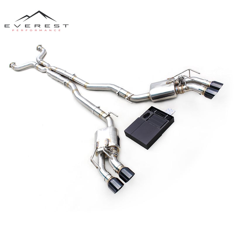 Valved Catback for Chevrolet Camaro ZL1 6.2L 2010-2015 Stainless Steel Muffler Exhaust System With Remote Controller