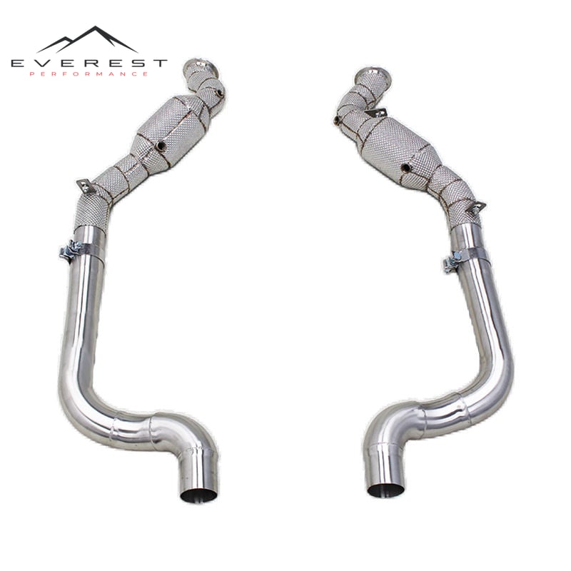 Sport Cat Downpipe with 200cells for Porsche Panamera 4S 970 3.0T 2014-2016 Stainless Steel Catalytic Converters Header