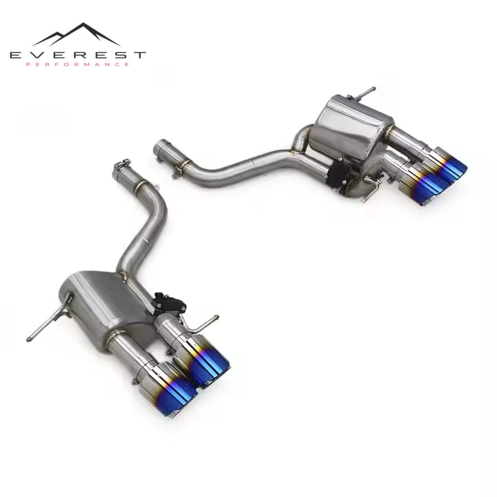 Stainless Steel Valvetronic Rear Muffler Exhaust System for Maserati Gran Turismo/GT 4.2/4.7 (2007-2021)