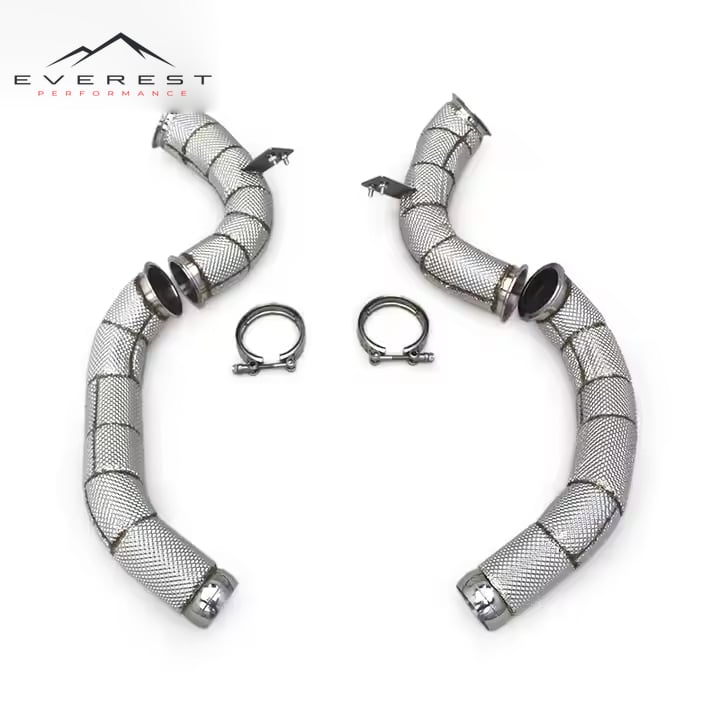 Sus304 Header Downpipe for Mercedes-Benz E63/E63S AMG W213 4.0TT (2016-2023)