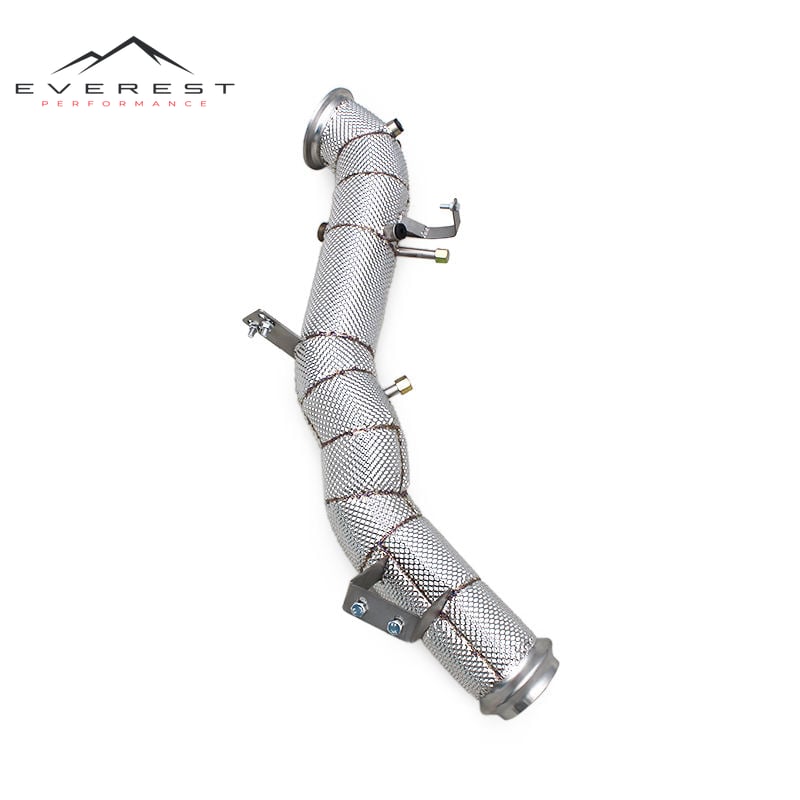 Exhaust Downpipe for Mercedes-Benz C63 AMG SE W206 Stainless Steel Exhaust Free Flow Pipe