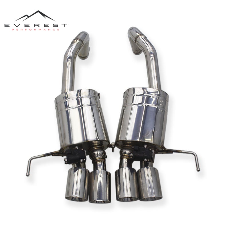 Rear Catback Valvetronic Exhaust Muffler Stainless Steel Pipe for Chevrolet Corvette C7 6.2L 2014-2019